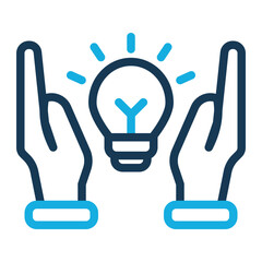 innovation Icon Line Color Style for Mentoring Pack Icon Themes
