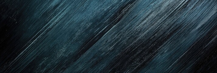 Abstract diagonal lines dark teal texture background