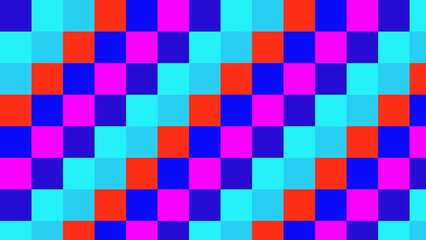 Colorful Pixelated Grid Pattern (10)
