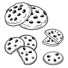 black dice isolated on white background