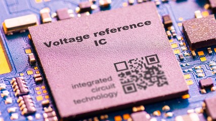 Voltage reference IC Provides a stable voltage for precision analog applications.