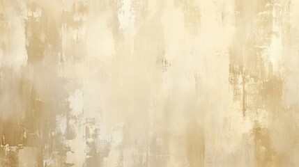 Fototapeta premium A detailed painting featuring a harmonious blend of white and brown colors, showcasing artistic techniques and textures in a captivating composition.