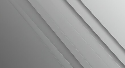 Obraz premium Minimalist gray fabric folds, soft textile texture, diagonal lines, monochromatic, abstract composition, subtle shadows, clean aesthetic, high-resolution detail, studio lighting, geometric shapes, gra