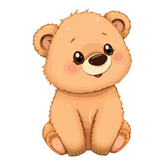 Obraz premium cute bear vector 
