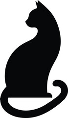 cat vector silhouettes