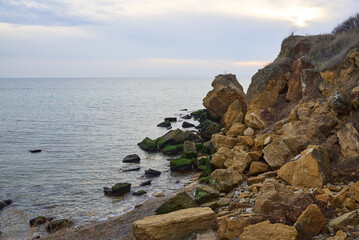beautiful sea in Odesa Ukraine