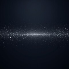 Sparkling particles on dark background