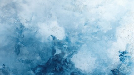 Fototapeta premium Soft blue and white fluid texture with smooth gradients and subtle blending