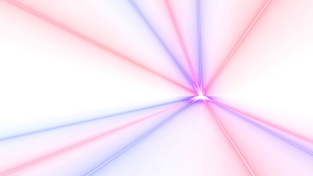 VJ abstract pattern line laser glow light show display led neon beams style edm music party on transparent background.