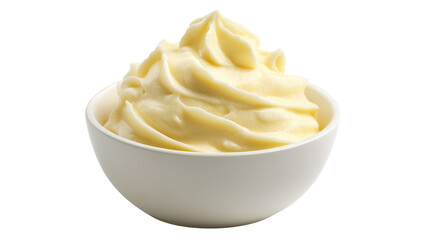 Closeup of whipped cream, a versatile ingredient for desserts and beverages fluffy