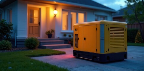 Home generator installation, ensuring power backup ,  installation,  equipment