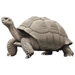 Fototapeta premium Fun Cartoon Turtle.