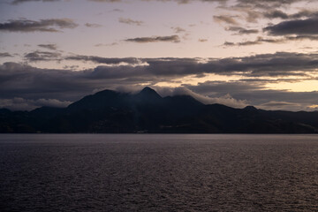 Fototapeta premium Die Küste der Insel Martinique in der Karibik