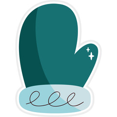 Christmas and winter icon elements
