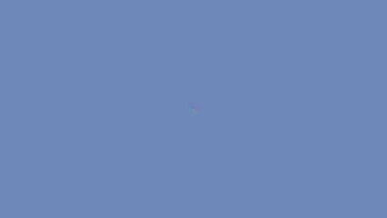 Solid periwinkle gradient with faint rainbow spectrum