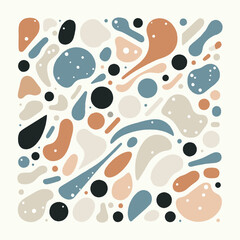 Terrazzo seamless pattern background