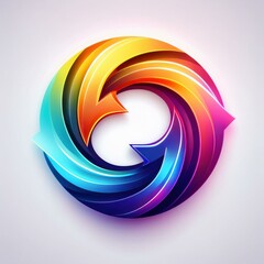 Fototapeta premium abstract colorful icon