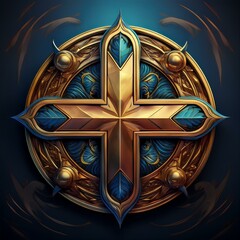 celtic cross ornament