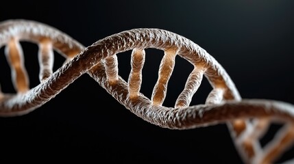 DNA double helix, scientific illustration, biological molecule, medical research, scientific background, possible use in educational materials, scientific textbook image