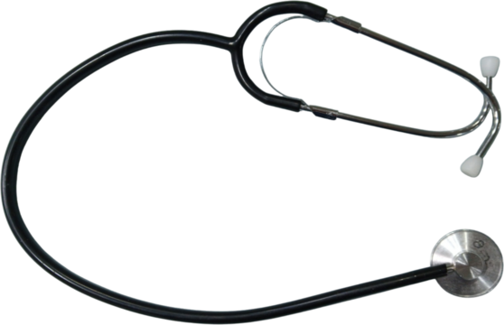 stethoscope isolated on white background