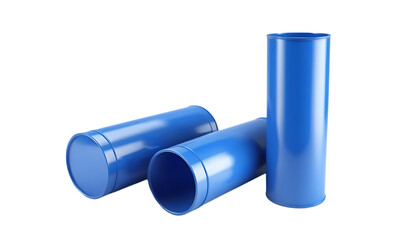  blue plastic cylinder 3d png