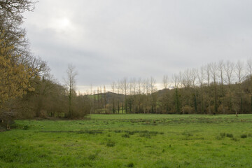 Paysage de la campagne bretonne pr&egrave;s de Lannion