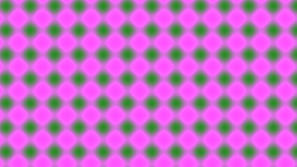 Abstract Pink and Green Geometric Pattern