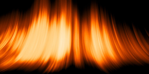 Abstract background with rays of light in empty space. Texture with medium grain and noise. 