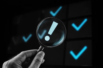 System Engineer Network Troubleshooting - Problem Identification with Digital Icons

