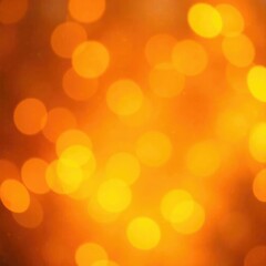 Obraz premium Warm and golden abstract orange and yellow bokeh with subtle texture and gradient effect, radiance, comforting
