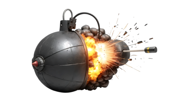 Bomb 3d png