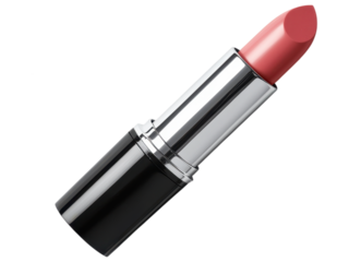 Beautiful lipstick on a white isolated background, perfect for cosmetic and beauty-focused designs.