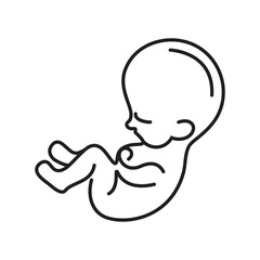 Unborn child logo