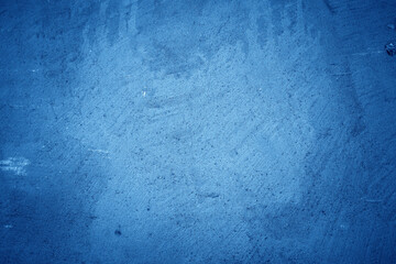 blue concrete or cement material in abstract wall background texture.