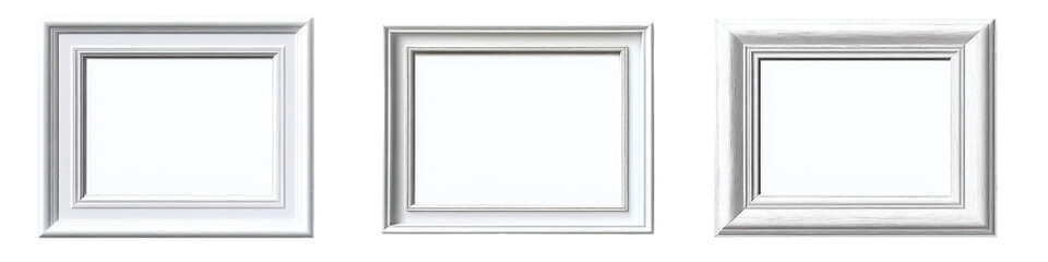 3d render of a metal frame