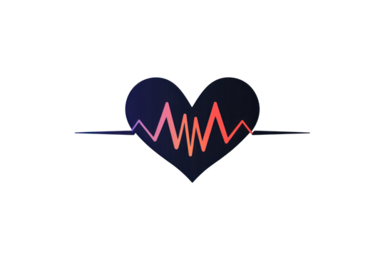 A heart rate pulse 