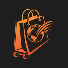 eccommerce logo ecommerce abstract logo