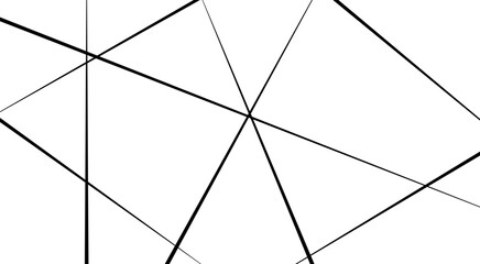 Horizontal template with chaotic lines. Simple vector illustration. stock illustration.