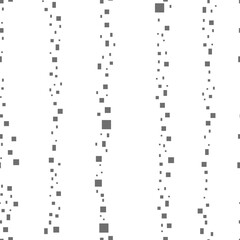 Black vector seamless texture in rectangular style. Glitter abstract illustration with rectangular shapes. Pattern can be used for websites.
