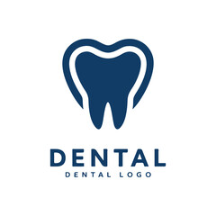vector dental logo illustration background