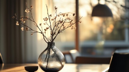 The quiet time in the vase
