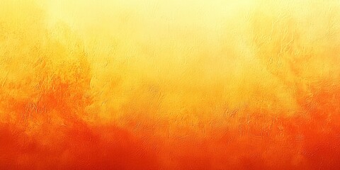 Yellow background with orange paint