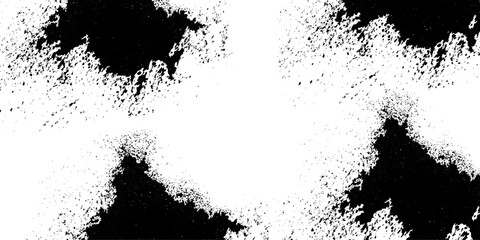 Distressed black texture. Dark grainy texture on white background. Dust overlay textured. Grain noise particles. Rusted white effect. Grunge design elements. Vector illustration, EPS 10.