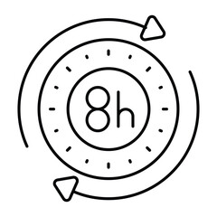 Obraz premium Labor Day Icon Pack 