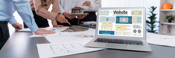 Website design software provide brisk template for online retail business and e-commerce