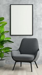Fototapeta premium Lively indoor plant positioned in a bright room enhancing the space with natural beauty and inviting atmosphere