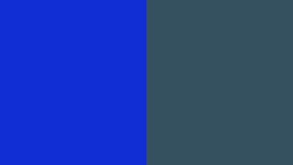 Obraz premium Solid Blue and Gray Color Palette