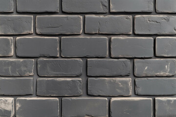 Gray brick wall texture. Brick wall background. Gray brick wall
