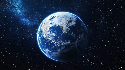 Fototapeta premium planet earth in space
