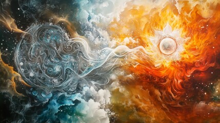 The Cosmic Symphony of Light and Darkness